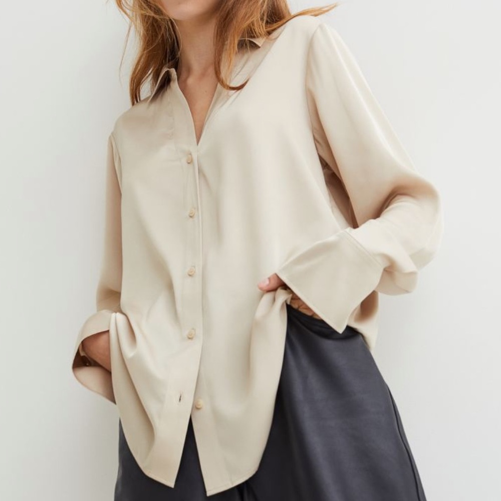 Satin H&M Top